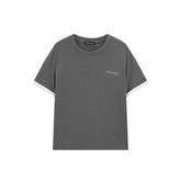 Women's Contrast Trim Embroidered T-Shirt